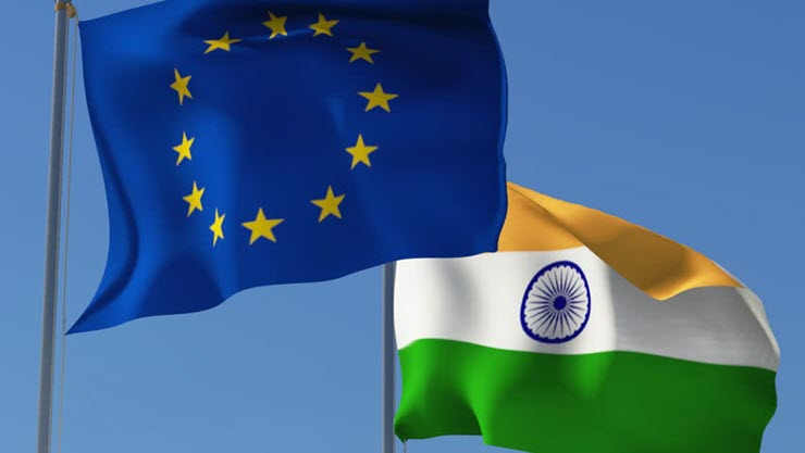 India-and-European-Union-flags