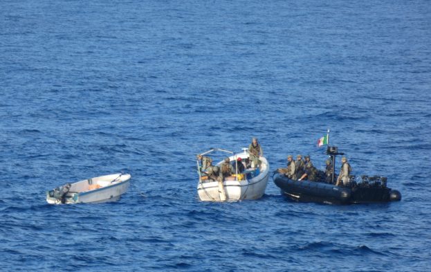 EUNAVFOR chases and captures suspected pirates