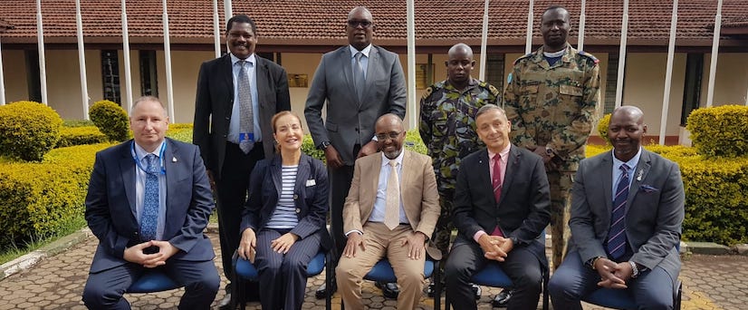 Crimario visits EASF headquarters