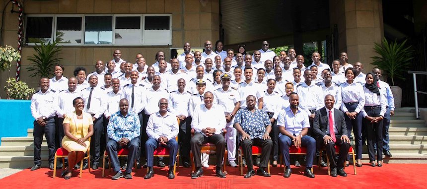 Bandari maritime academy opened by President Kenyatta