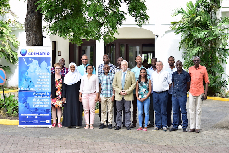 group photo of maritime analysis course in Mombasa