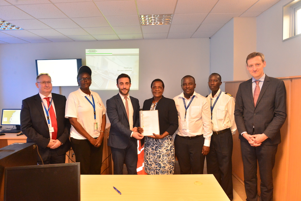 Kenya coastal AIS network equipped by European Union CRIMARIO project