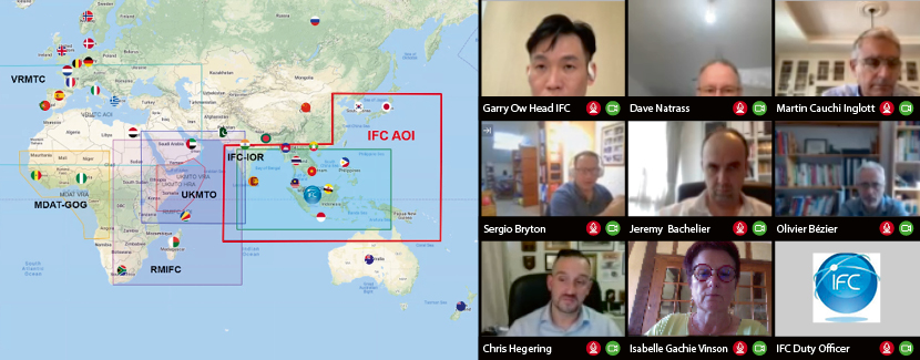 videoconference of IFC Singapore and CRIMARIO II