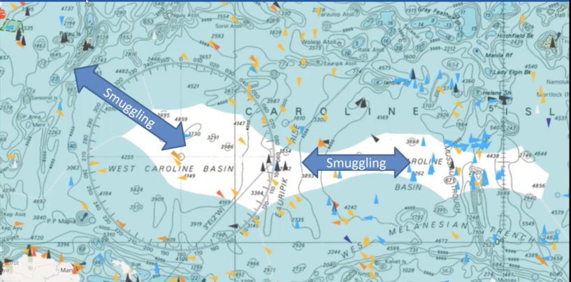 Palau and the Philippines test their Standard Operating Procedures (SOPs) to respond to simulated incidents at sea using IORIS