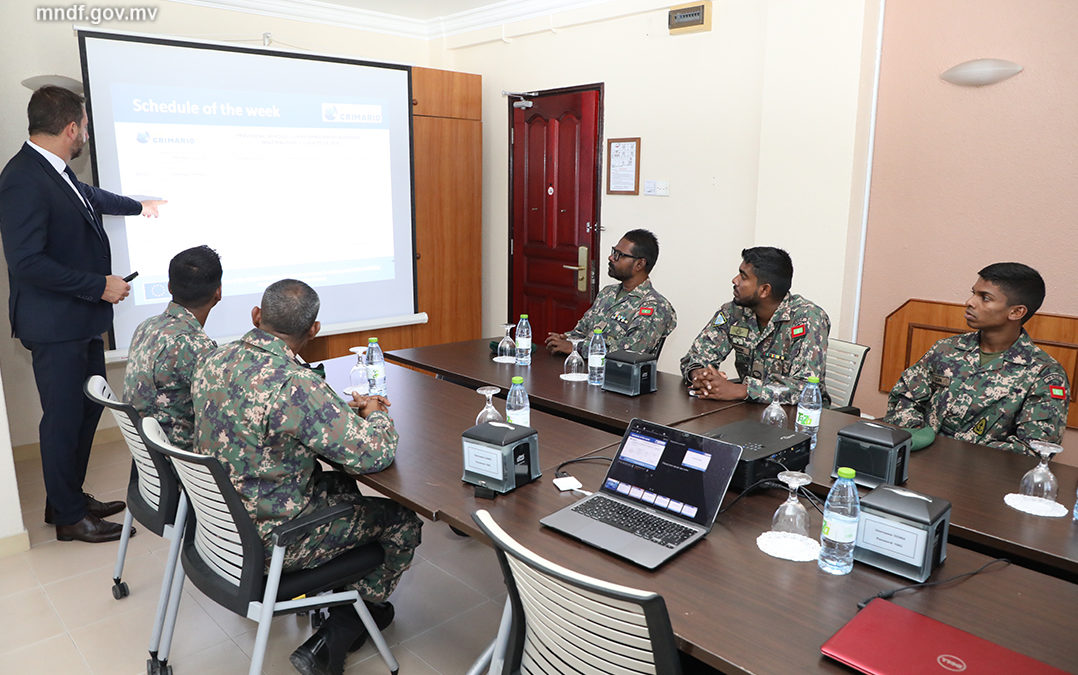 First CRIMARIO training on Crisis Management in the Maldives and Sri Lanka