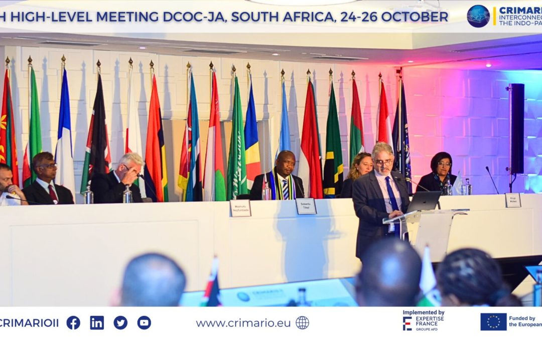 CRIMARIO in Cape Town to participate to the Djibouti Code of Conduct (DCoC) High Level meeting